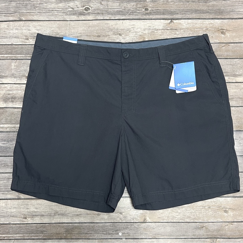 Columbia Washed Out Short Navy Blue India Ink Modern Classic 42 W 8 Inseam NWT